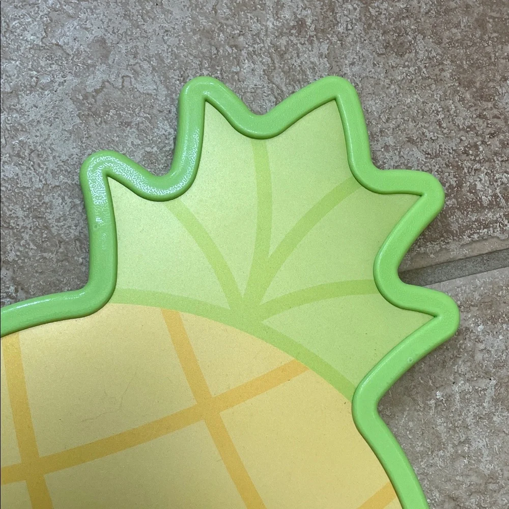 Crofton Pineapple Fruit Shape Double Sided Large Surface Cutting Chopping Board